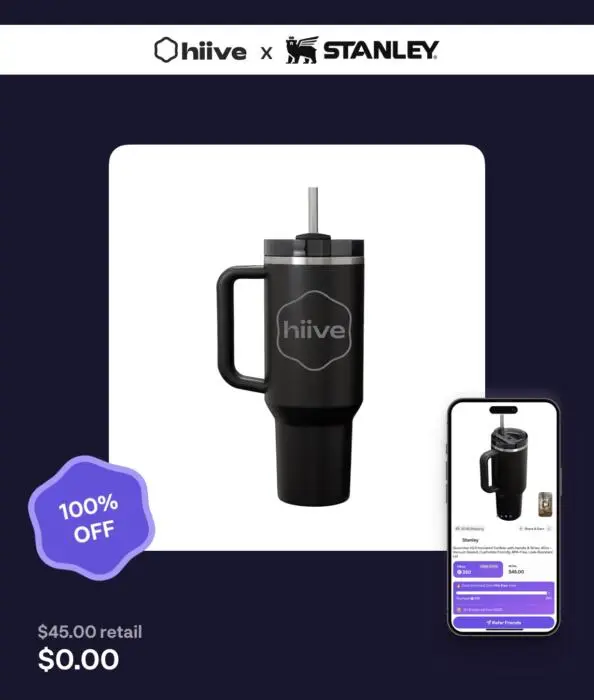 FREE Stanley Tumbler From Hiive for a limited time! 2 IMG 2650