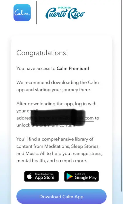 RUN! FREE 1-Year Calm Premium Subscription – First 1,700 Only 3 IMG 2690