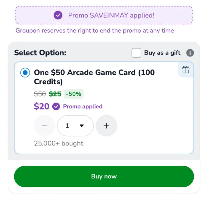 $50 Bowlero Arcade Game Card for ONLY $20 2 IMG 2798