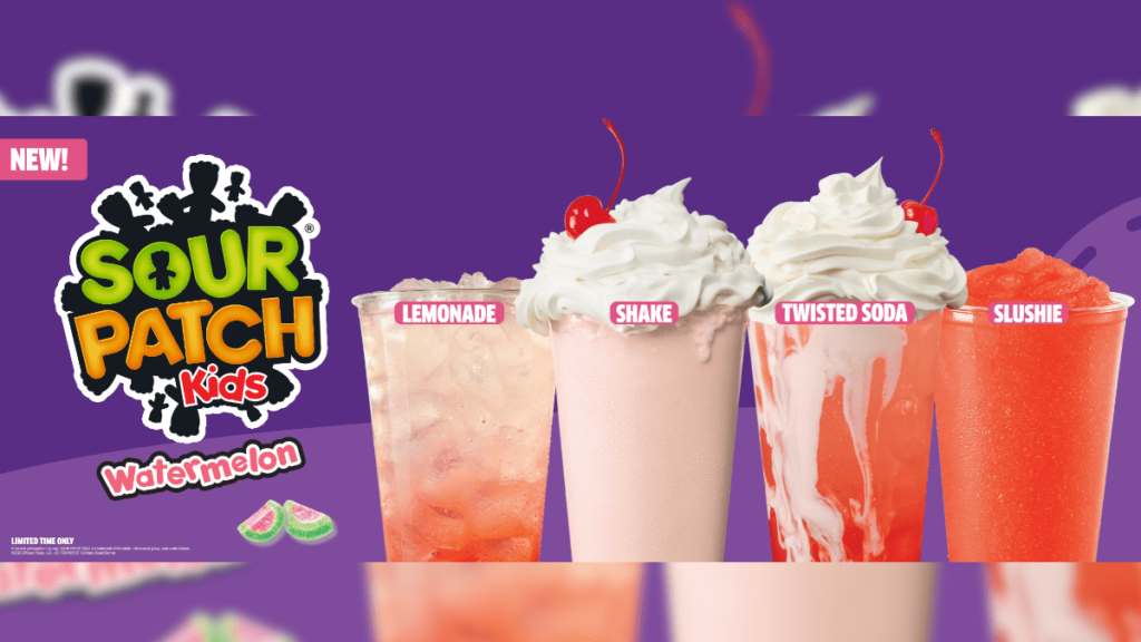 Hot New Fast Food Drops You Might of Missed this month 7 Jack in the Box x Sour Patch Kids 1