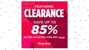 Kohls clearance 1 1