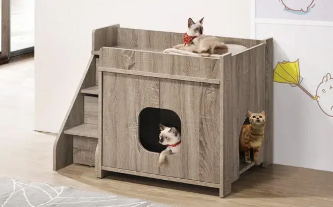 Laskie Litter Box Enclosure