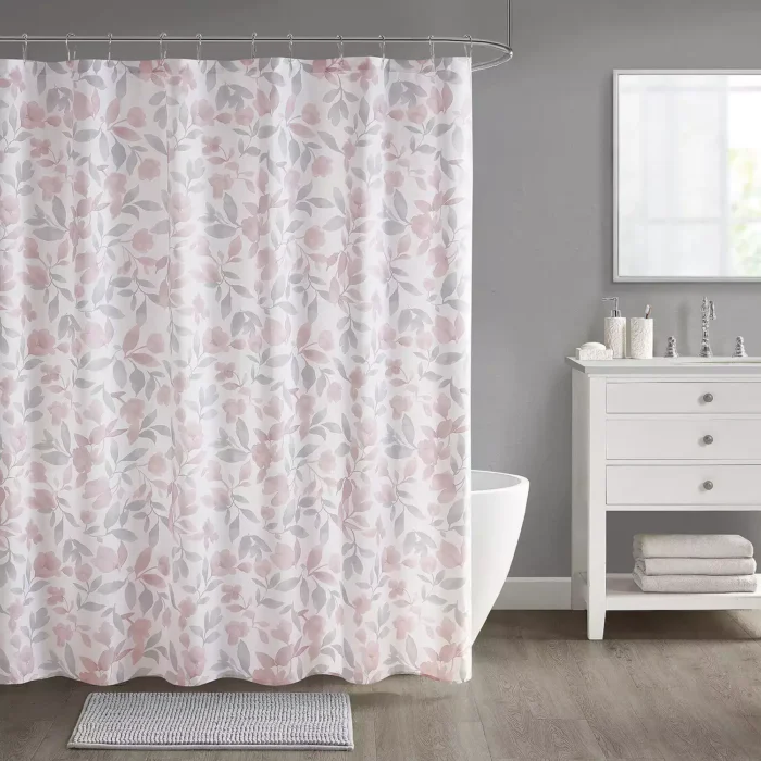 Madison Park Essentials Petal Floral 16 Piece Bath Coordinate Set 1 1