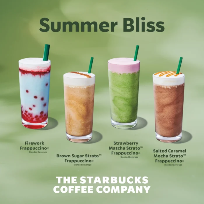 Starbucks Confirms 'Fireworks Frap' + More on the Summer Menu Is Real 2 ODowMDAwMDAwMDAwNzI0NDYw