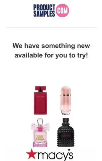 free fragrance box productssamples