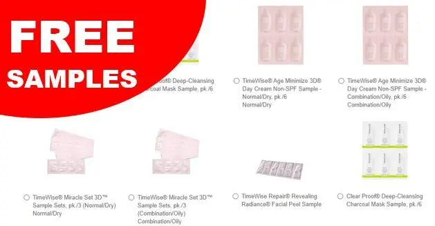 free mary kay samples