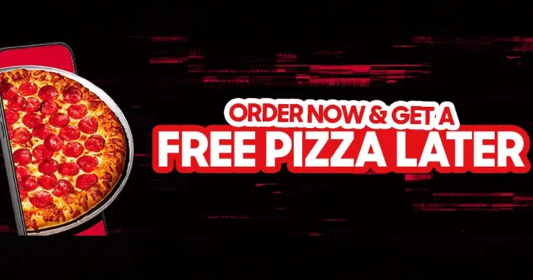 free pizza later