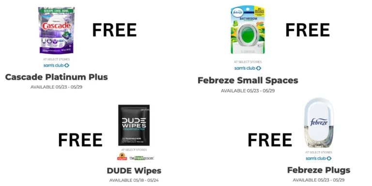 freebies from freeosk mem weekend