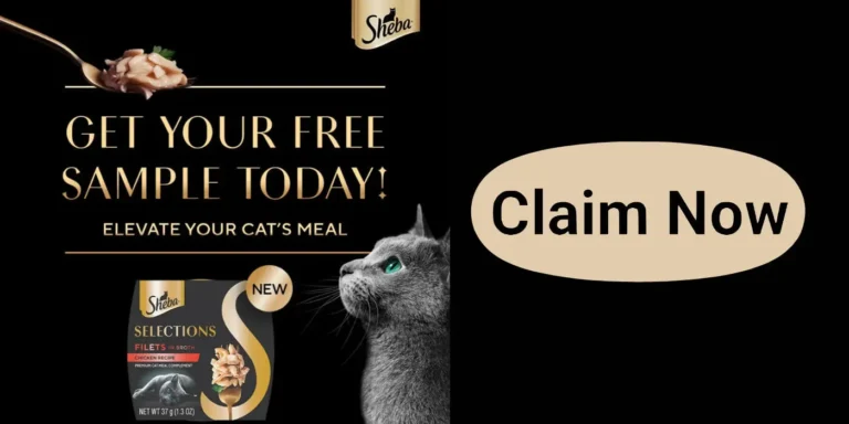 Free Sheba Filets cat food image for feline nutrition and delicious meal.