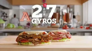 Arbys Introduces 2 for 7 Gyros Deal at Select Locations