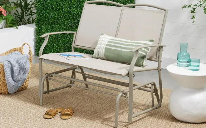 Best Choice Products 2 Person Outdoor Swing Glider