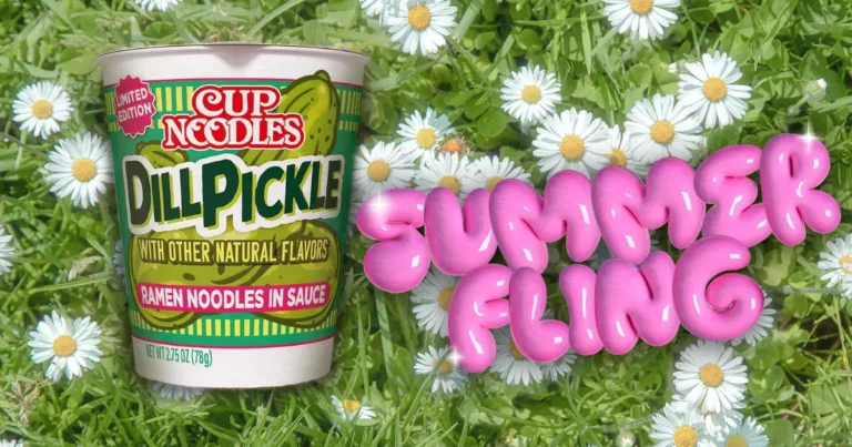 Cup Noodles Unveils Limited Dill Pickle Flavor