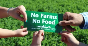 Free No Farms No Food Sticker 1