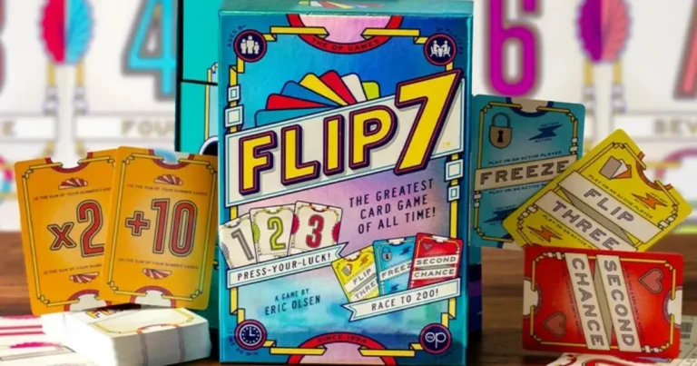 Free The Op Games Flip 7 Card Game
