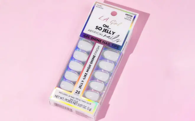 L.A. Girl Oh So Jelly 25 Count Nail Tips Cutie Mochi