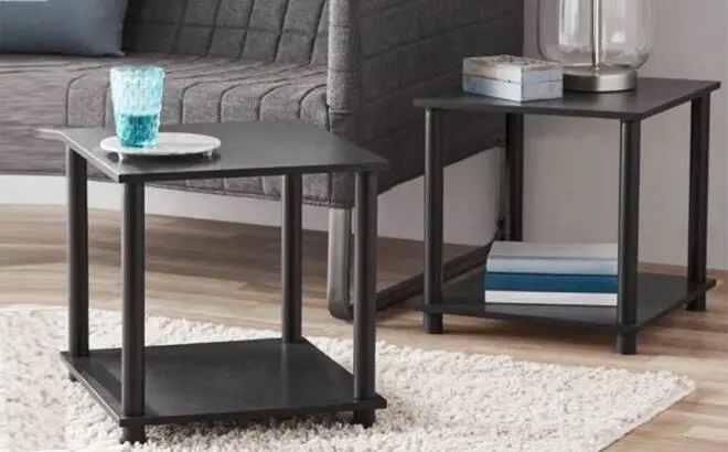 Mainstays No Tools End Tables 2 Pack