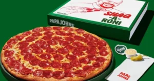 Papa Johns Adds Shaq a Roni Pizza to Permanent Menu Lineup