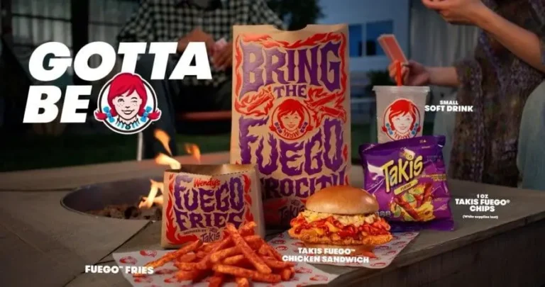 Wendys Launches Takis Fuego Meal with New Fuego Chicken Sandwich and Fuego Fries