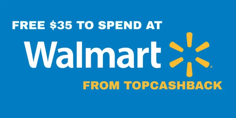 free 35 to spend at walmart