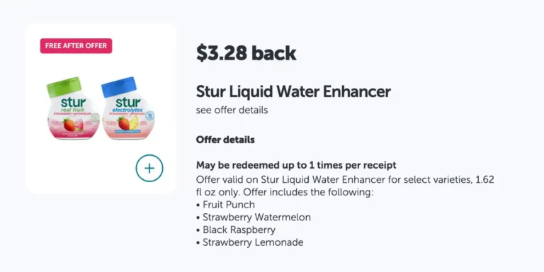 freebie walmart ibotta water enhancer