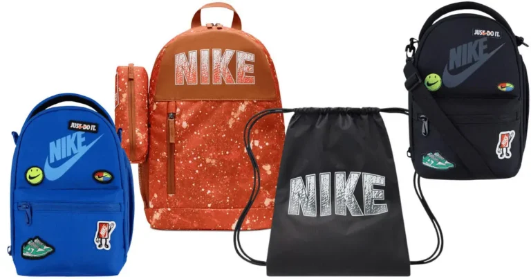 nike backpacks and lunch bags