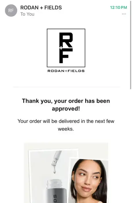 RUN!! Free Rodan + Fields Active Hydration Serum Sample