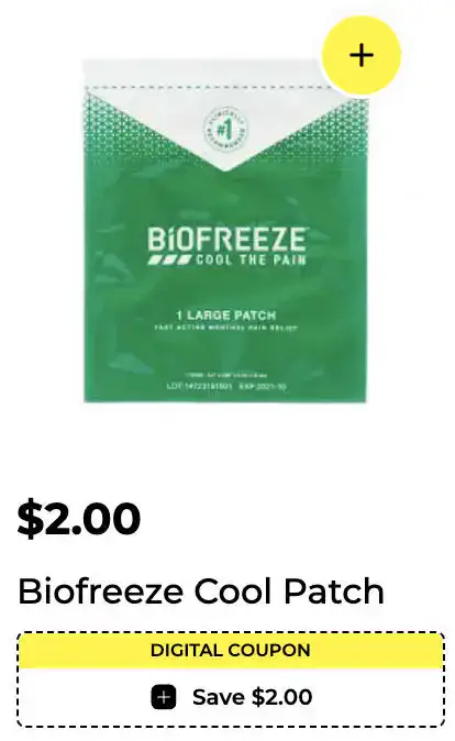 Get a FREE Biofreeze Pain Patch at Dollar General with New $2 Coupon