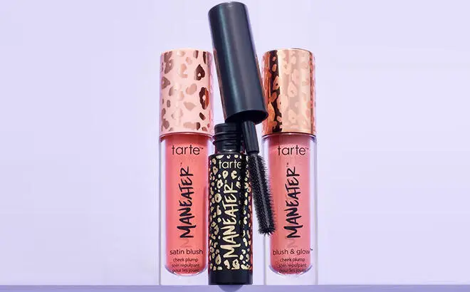 Tarte 3 Piece Viral Maneater Must Haves Travel Size Makeup Kit