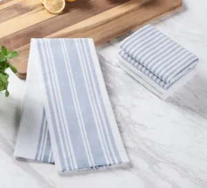 bhg towels blue