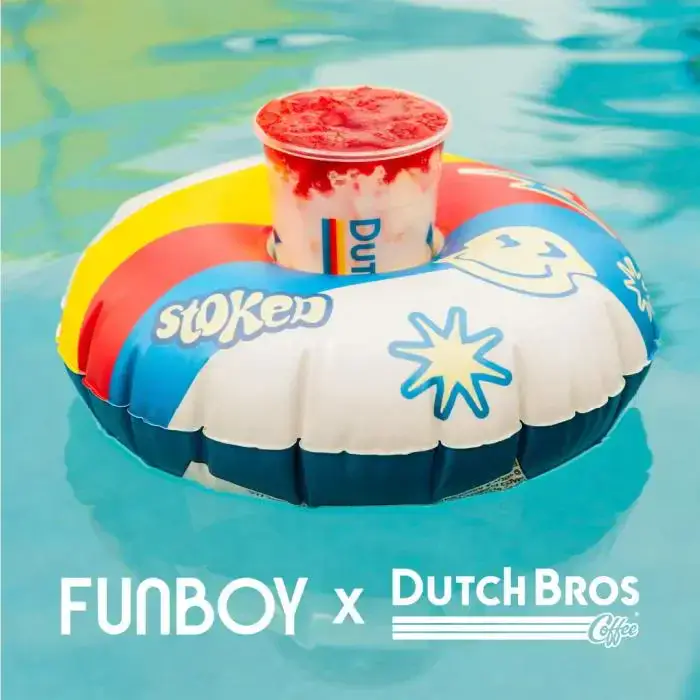 WOW! FREE Floatie at Dutch Bros on July 16th