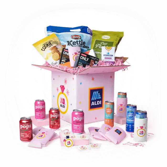 FREE XO, ALDI Bachelorette Bundle (FIRST 250 in SELECT CITIES ONLY!)