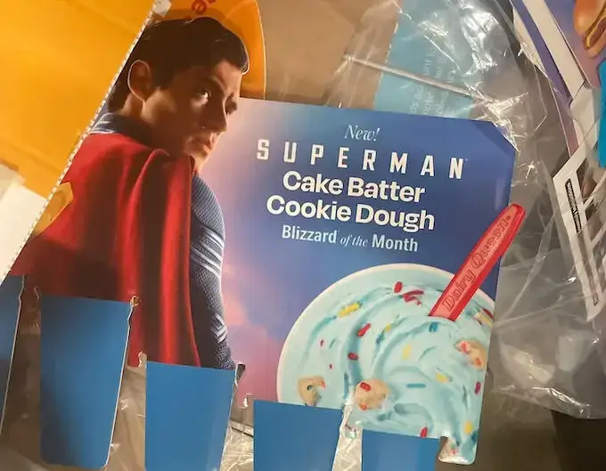 Dairy Queen Launches New Superman Blizzard + NEW Superman Meal Deal