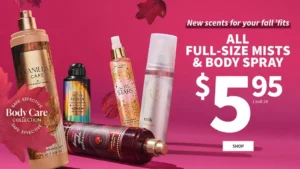 Bath Body Works Body Mists