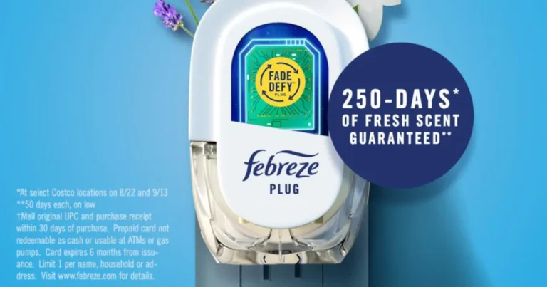 Free Febreze Plug Warmer at Costco