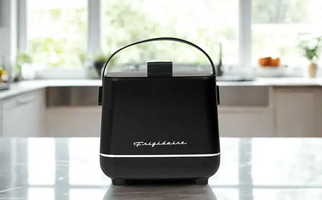 Frigidaire Portable Insulated Fridge on a Table