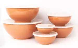 Jessie James Decker 6 Piece Melamine Bowl Set in Pink Color