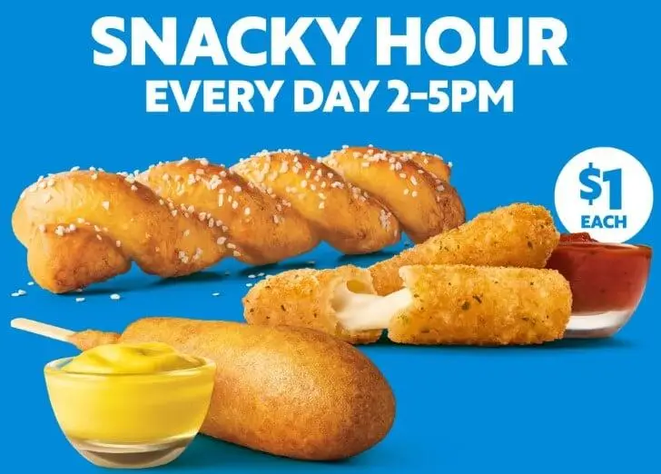 Sonic Debuts Snacky Hour with 1 Snacks for Afternoon Cravings
