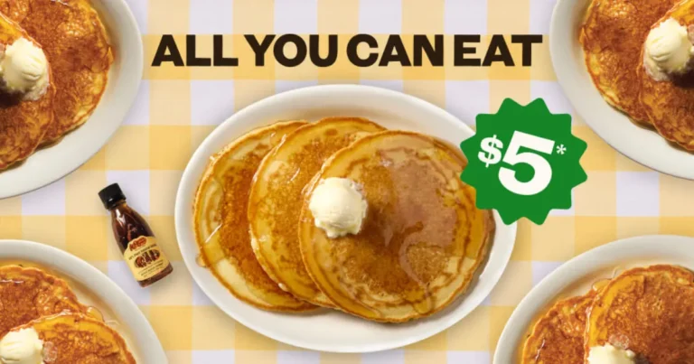 All You Can Eat Pancakes at Cracker Barrel