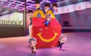 BTS Tiny Tan McDonalds Happy Meal Toys