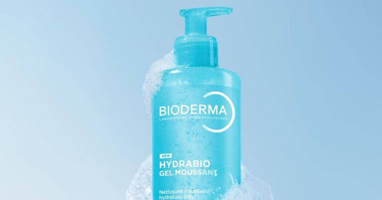 Bioderma Hydrabio Foaming Gel Facial Cleanser Sample