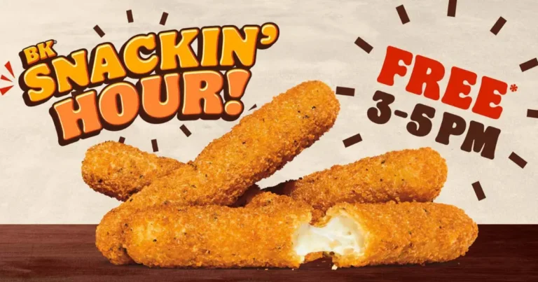 Burger King Snackin Hour