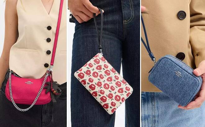 Coach Outlet Crossbody and Wristlets