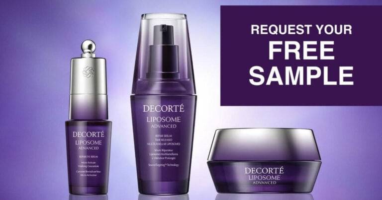 DECORTE Liposome Advanced Skincare Samples