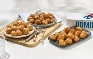 Dominos Debuts Garlic Bread Bites and Cinnamon Bread Bites