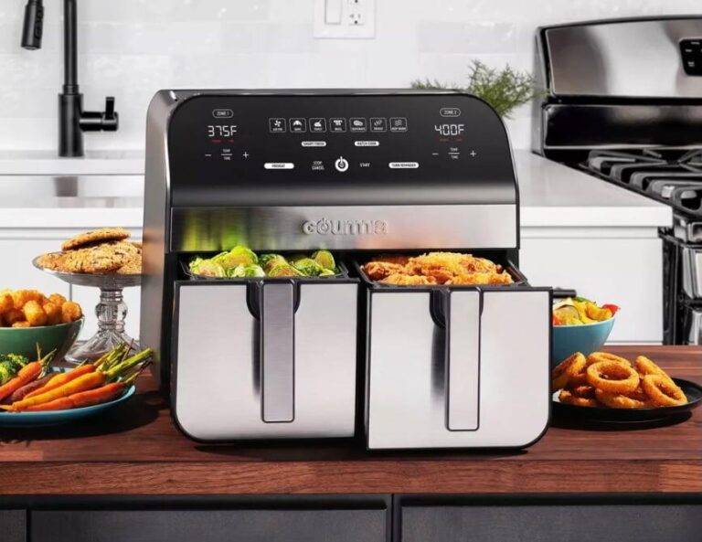 Gourmia 10 Qt. Dual Basket Digital Air Fryer