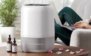 H13 True HEPA Air Purifier on the Table