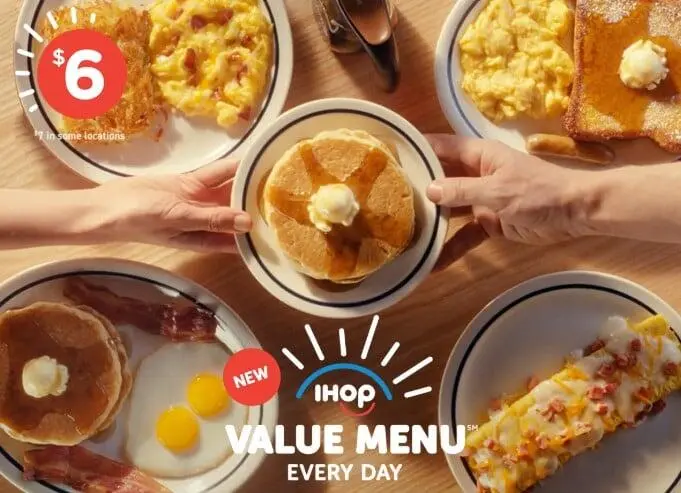 IHOP Debuts 6 Value Menu Available Every Day 7AM–10PM