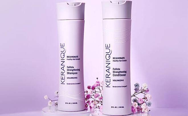 Keranique Follicle Strenghtening Shampoo and Conditioner
