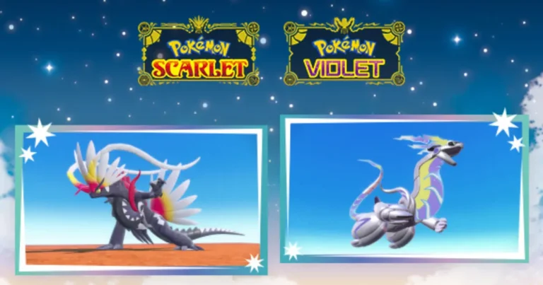 Shiny Koraidon or Shiny Miraidon Pokemon