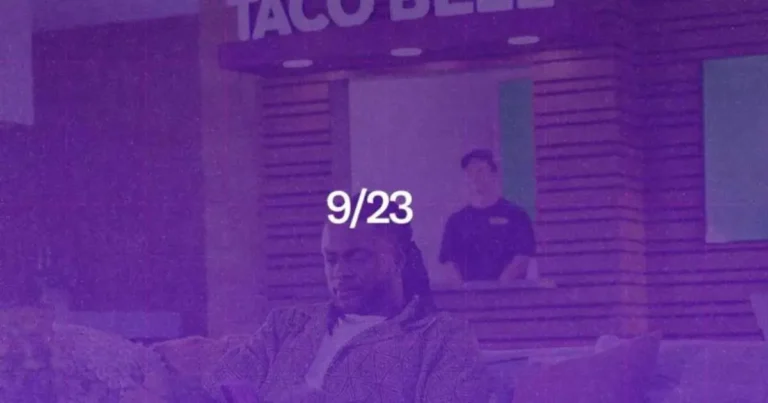 Taco Bell Tuesday Drop for September 23rd